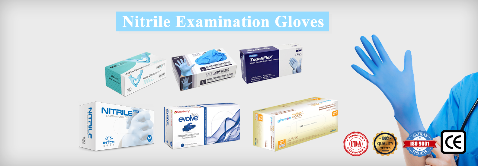 Nitrile Examination GLoves